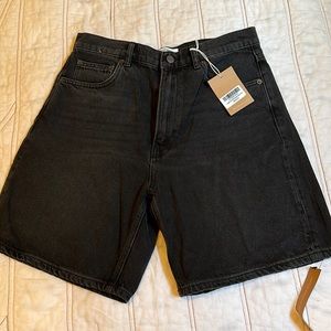 Reformation Sammie high rise relaxed Jean shorts